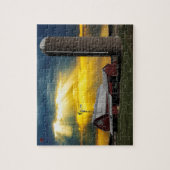 Rustikaler Barn Ohio Puzzle (Vertikal)