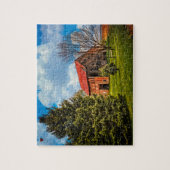 Rustikaler Barn Ohio Puzzle (Vertikal)