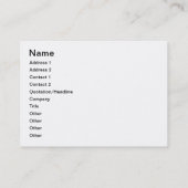 Rustikaler Barnyard mit Pferd und Ziegen Visitenkarte (Rückseite)