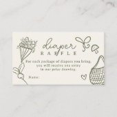 Rustikaler Bauer mit eigenem Angebot Begleitkarte (Vorderseite)