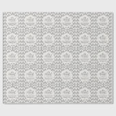 Rustikaler Bauernhausfeiertag der frohsten Geschenkpapier (Flach)