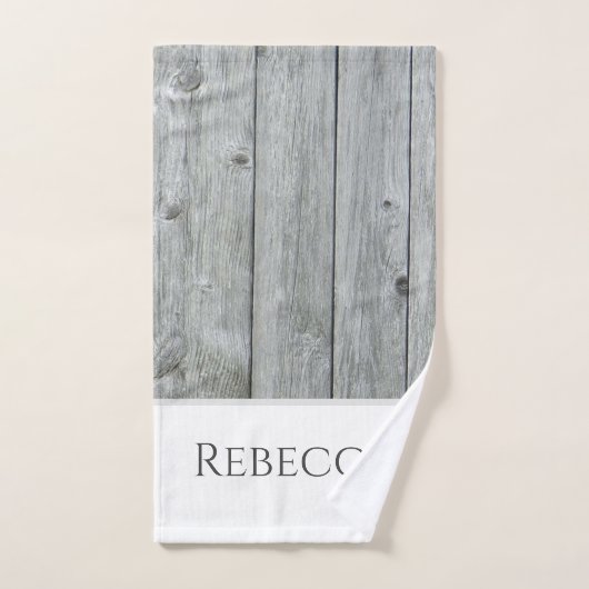 Rustikaler Bauernhof Badhandtuch Set (Handtuch)