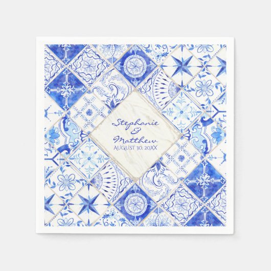 Rustikaler Bauernhof Elegante Hochzeitsstimmung Serviette (Vorderseite)