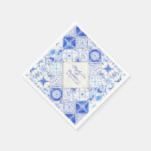 Rustikaler Bauernhof Elegante Hochzeitsstimmung Serviette (Ecke)