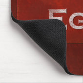 Rustikaler Bauernhof Frische Eier Mousepad (Ecke)