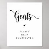 Rustikaler Bauernhof, Gents, helfe dir, Waschraum Poster (Vorne)