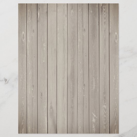 Rustikaler Bauernhof Holzrezeptorteil (Rückseite)