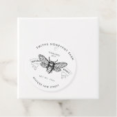 Rustikaler Bauernhof Honigjar Etikett Kleinbetrieb Geschenkanhänger (Beispiel)