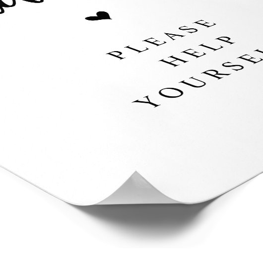 Rustikaler Bauernhof, meine Damen, helfen Sie sich Poster (Ecke)