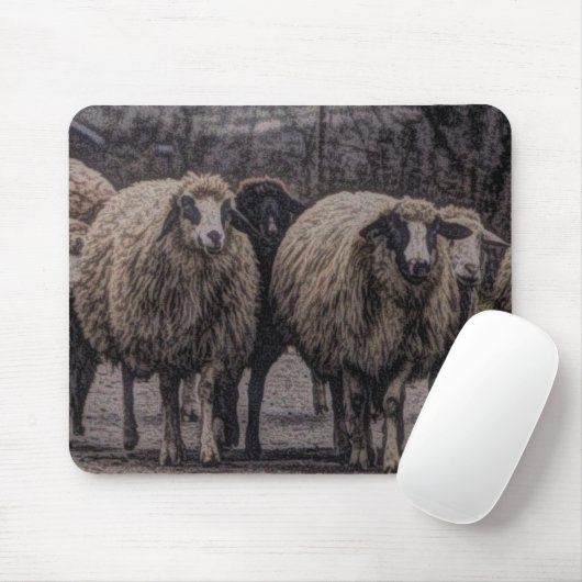 Rustikaler Bauernhof Mousepad (Mit Mouse)