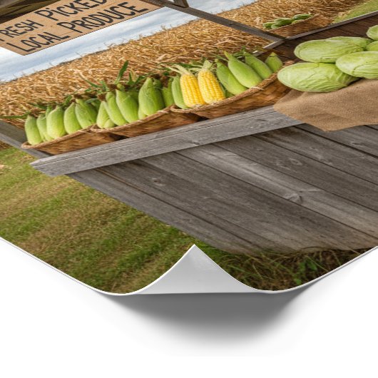 Rustikaler Bauernhof Poster (Ecke)