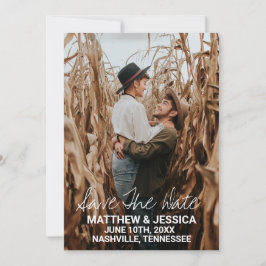 Rustikaler Bauernhof Save the Date