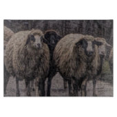 Rustikaler Bauernhof Schneidebrett (Vorderseite)