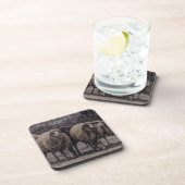 Rustikaler Bauernhof Untersetzer (Rechte Seite)