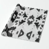 Rustikaler Bauernhof Western Cowboy Kuh Printwerbu Geschenkpapier (Ungerollt)