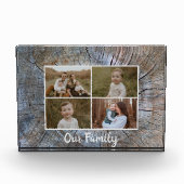 Rustikaler Baum-Ringelbaum, beängstigend Fotoblock (Vorderseite)