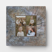 Rustikaler Baum-Ringelbaum, beängstigend Fotoplatte (Vorderseite)