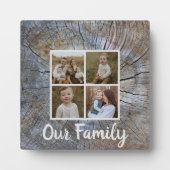 Rustikaler Baum-Ringelbaum, beängstigend Fotoplatte (Vorderseite)