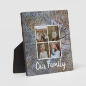 Rustikaler Baum-Ringelbaum, beängstigend Fotoplatte (Vorderseite)