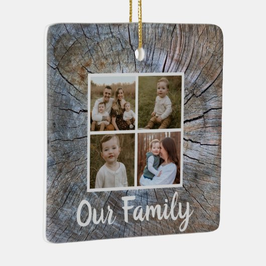 Rustikaler Baum-Ringelbaum, beängstigend Keramikornament (Rechts)