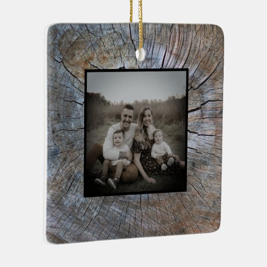 Rustikaler Baum-Ringelbaum, beängstigend Keramikornament (Rechts)