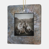 Rustikaler Baum-Ringelbaum, beängstigend Keramikornament (Links)