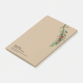 Rustikaler Baumzweig Post-it Klebezettel (angewinkelt)