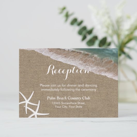 Rustikaler Begleitkarte (Stehend Vorderseite)