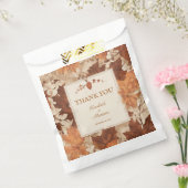 Rustikaler Beige-Brauner Ahorn Verlasst Herbsthoch Geschenktütchen (Versiegelt)