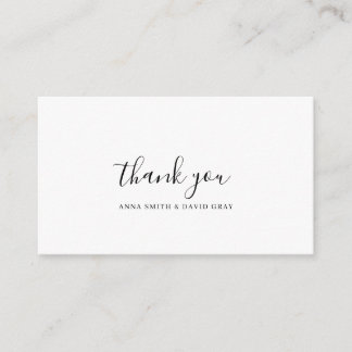 Rustikaler Bergwald Wasserfarbe Dankeskarte Begleitkarte