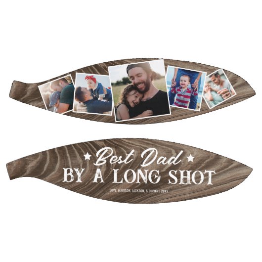 Rustikaler bester Vater mit langer Schlaghose Basketball (Panele)