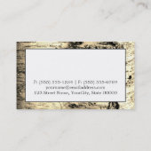 Rustikaler Birkenbaum, Ermäßigungsbeleg Rabattkarte (Rückseite)