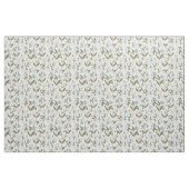 Rustikaler Blaublüten-Botanik-Bold-Retro-Blumensto Stoff (Fat Quarter (45,7 x 55,9 cm))