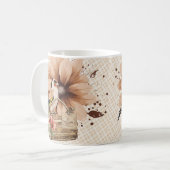 Rustikaler Blossom Bird Nook Kaffeetasse (Vorderseite Links)