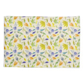 Rustikaler Blumengarten Botanischer Garten Kissenbezug (Rückseite)