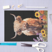 Rustikaler Blumengarten Seidenpapier (Handwerk)