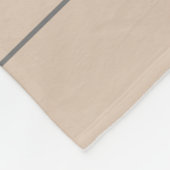 Rustikaler Blush Neugeduldig & Hochzeitsgeschenk M Fleecedecke (Ecke)