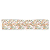 Rustikaler bohemianischer Winterzitrus Kurzer Tischläufer (Horizontal)