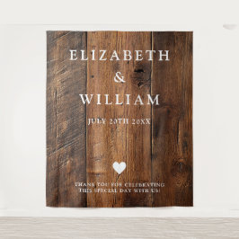 Rustikaler Boho Barn Wood Foto Stand Hintergrund Wandteppich