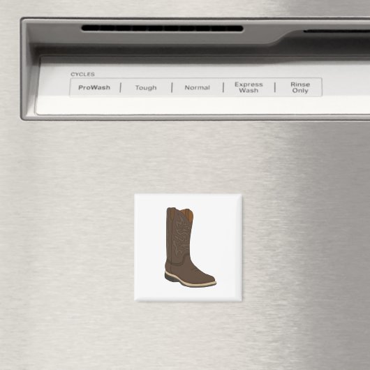 Rustikaler Boot Magnet (In Situ (Geschirrspüler))