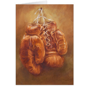 Rustikaler Boxhandschuh des Sport-