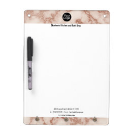 Rustikaler Braunmarmor Memoboard