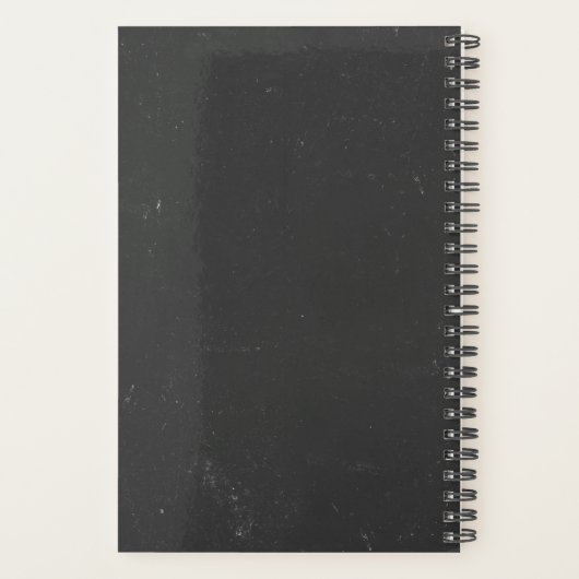 Rustikaler Brautparty-Planer Planer (Rückseite)