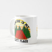 Rustikaler Campfeuer-Kaffee Kaffeetasse (Vorderseite Links)