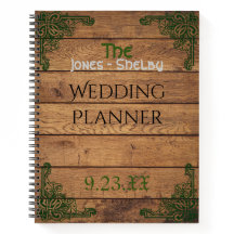 Rustikaler Celtic Claddagh Wedding Planner