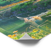 Rustikaler Charme des Landsitzes Village Poster (Ecke)