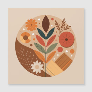 Rustikaler Charme Magneteinladung