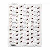 Rustikaler Chic Burgund Elfenbeinblütenhochzeit (Vorne)