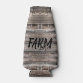 rustikaler Chic FARM LIFE in Skript Flaschenkühler (Vorderseite)
