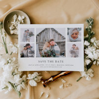 Rustikaler Chic | Foto Grid Wedding Save the Date